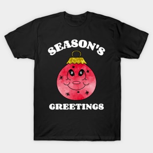 CHRISTMAS Ornament Seasons Greetings T-Shirt